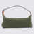 EÉRA Eéra Green Canvas Long Moon Shoulder Bag 