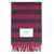 MAISON KITSUNÉ Maison Kitsuné Alpaca-Wool Scarf RED-PURPLE OR GRAPE