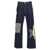 Marni Marni Knitted Insert Jeans BLUE