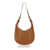 A.P.C. 'Iris' Brown Shoulder Bag With Laminated Logo In Leather Woman BROWN