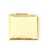 Comme des Garçons Comme Des Garçons Leather Wallet Unisex GOLD