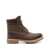 Timberland Brown Water-Proof Boots With Logo In Leather Man BROWN