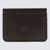 AMI Paris AMI Paris Brown Leather Card Holder DARK COFFEE