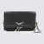 Zadig & Voltaire Zadig&Voltaire Black Leather Rock Nano Swing Your Wings Shoulder Bag Black