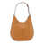 TOD'S Brown Hobo Bag With Contrasting Edges In Leather Woman BROWN