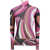 PUCCI Top FUXIA/MARRONE