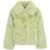 JAKKE Faux fur jacket 'Traci' Green