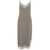 Kaos Midi dress with lace Grey