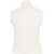 Kaos Turtleneck knit vest White