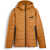 PUMA Ess Hooded Padded Jkt brązowy