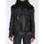 Saint Laurent Biker Jacket In Vintage Leather And Shearling BLACK