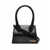 JACQUEMUS Jacquemus Le Chiquito Moyen Leather Handbag Black