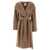 Max Mara 'S Max Mara Alpaca And Wool Belted Coat BROWN