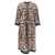 Max Mara 'S Max Mara Silk Printed Twill Dress BLUE