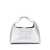 Marc Jacobs Marc Jacobs The Sack Mini Leather Hobo Bag SILVER