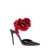 Saint Laurent Saint Laurent Pointed Flower Pumps Black