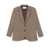 Harris Wharf London LONDON Harris Wharf London Wool And Cotton Blend Jacket BROWN