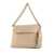 Orciani Orciani Missy M Nappa Leather Shoulder Bag With Shoulder Strap Ivory Beige