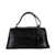 Orciani Orciani Sveva Longuette Cocco Bag In Black Coconut Print Nappa Leather Black