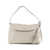 Orciani Orciani Nana Soft Grained Leather Shoulder Bag With Clay Shoulder Strap GRAY