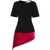 JW Anderson JW Anderson Crew-Neck Asymmetric Minidress Multicolor