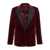 Dolce & Gabbana Dolce & Gabbana Bordeaux Cotton Blazer RED