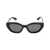 Gucci Gucci Sunglasses BLACK BLACK GREY