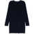 NORMA KAMALI Norma Kamali Crewneck Mini Dress BLUE