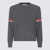 Thom Browne Thom Browne Med Grey Wool Knitwear Grey