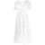 Self-Portrait Self-Portrait Lace-Trim Polka-Dot Midi Dress WHITE