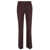 True Royal True Royal Trousers Bordeaux Red