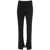 JW Anderson JW Anderson Front-Slit Straight-Leg Trousers Black