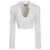 Balmain Balmain Cropped Shirt WHITE