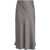 Liu Jo Midi satin skirt Grey