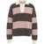 Atomofactory Knit sweater with polo collar Multicolor