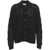 Atomofactory Open knit cardigan Black