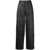 ROTATE Birger Christensen Rotate Birger Christensen Sequin Twill Wide Pants Clothing Black