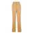 TWINSET Beige Pants With High Waist And Pences In Viscose Woman Beige