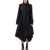 Sacai Sacai Paneled Trench Coat Black