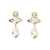 Vivienne Westwood Vivienne Westwood Inass Earrings GOLD CREAMROSE