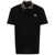 Versace Versace Greca Polo Shirt With Short Sleeves Black