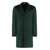 Hugo Boss Boss Wool And Cashmere Coat GREEN