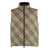 Burberry Burberry Full Zip Down Vest Beige