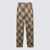 Burberry Burberry Beige Wool Pants CAMP IP CHECK