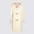 Burberry Burberry White Wool Coat CANDLE