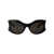 Balenciaga Balenciaga Sunglasses 001 BLACK BLACK GREY