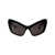 Balenciaga Balenciaga Sunglasses 001 BLACK BLACK GREY