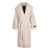 Elisabetta Franchi Elisabetta Franchi Oversize Belted Coat Beige