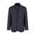 EA7 Ea7 Emporio Armani Wool Blend Single-Breasted Jacket BLUE