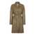 Fendi Fendi Leather Coat BROWN